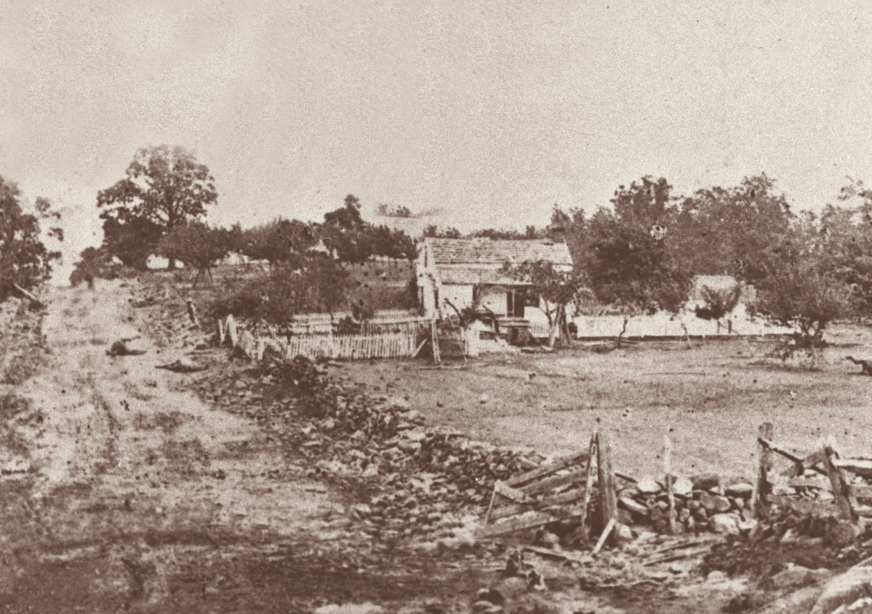 गेटिसबर्ग की लड़ाई के दौरान जनरल मीडे का मुख्यालय द्वारा मैथ्यू ब्रैडी
