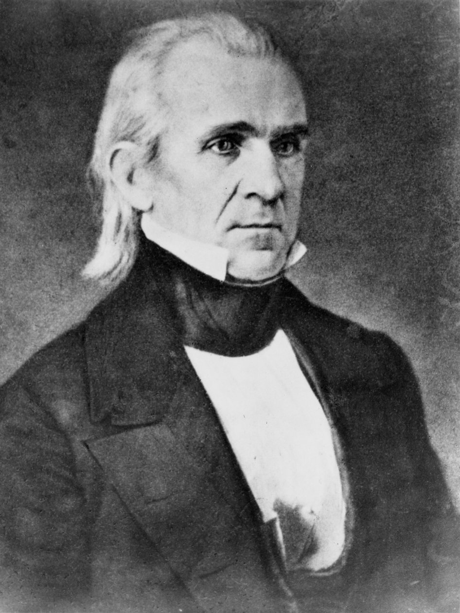जेम्स पोल्क, 1849 द्वारा मैथ्यू बी ब्रैडी