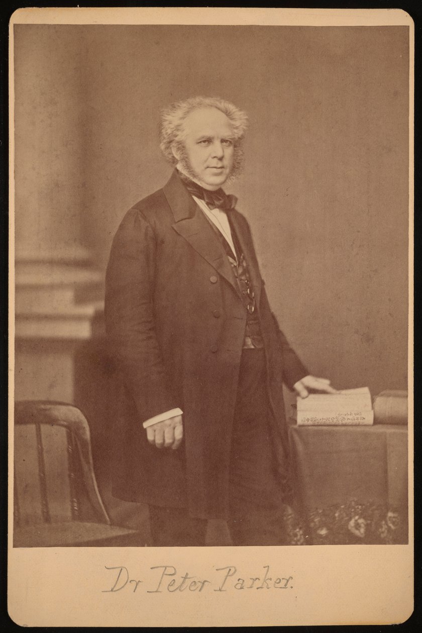 पीटर पार्कर का पोर्ट्रेट 1804-1888, 1888 से पहले। द्वारा मैथ्यू ब्रैडी