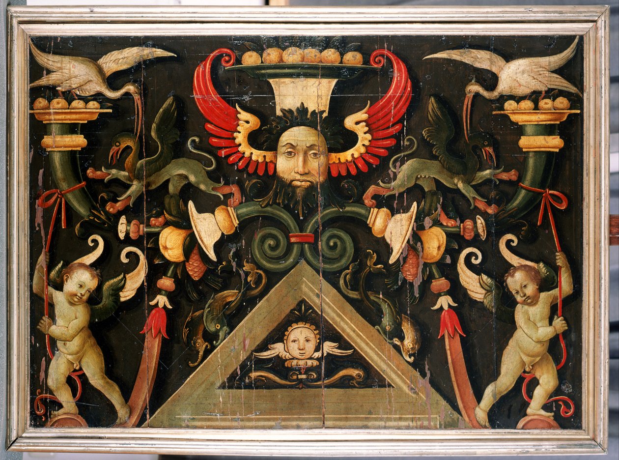 Grotesques, c.1510-15 (देवदार की लकड़ी पर तड़का) द्वारा माटेओ डि गिआलिआनो डी लोरेंज़ो बालडूकी