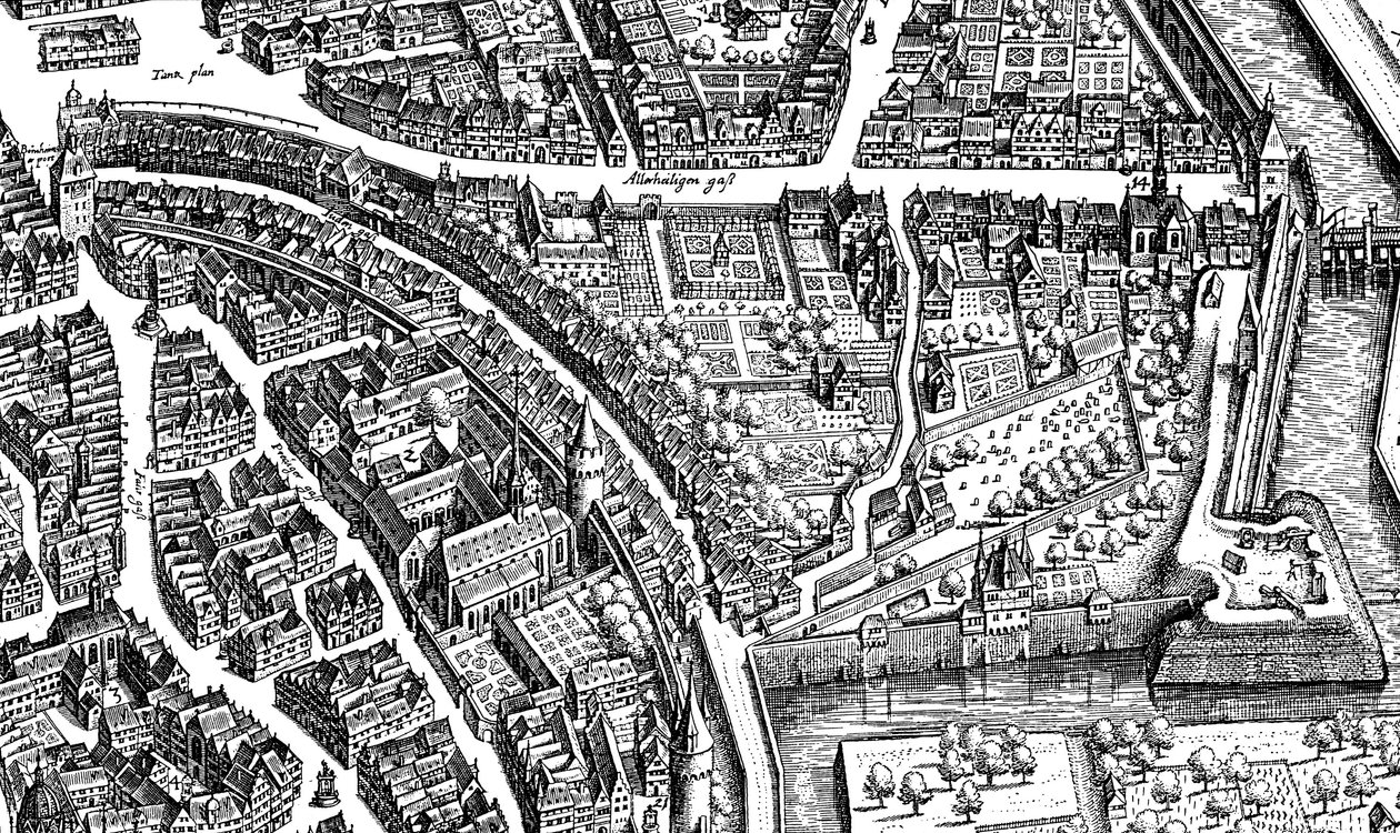 फ्रैंकफर्ट एम, 1628 द्वारा मैथौस द एल्डर मेरियन