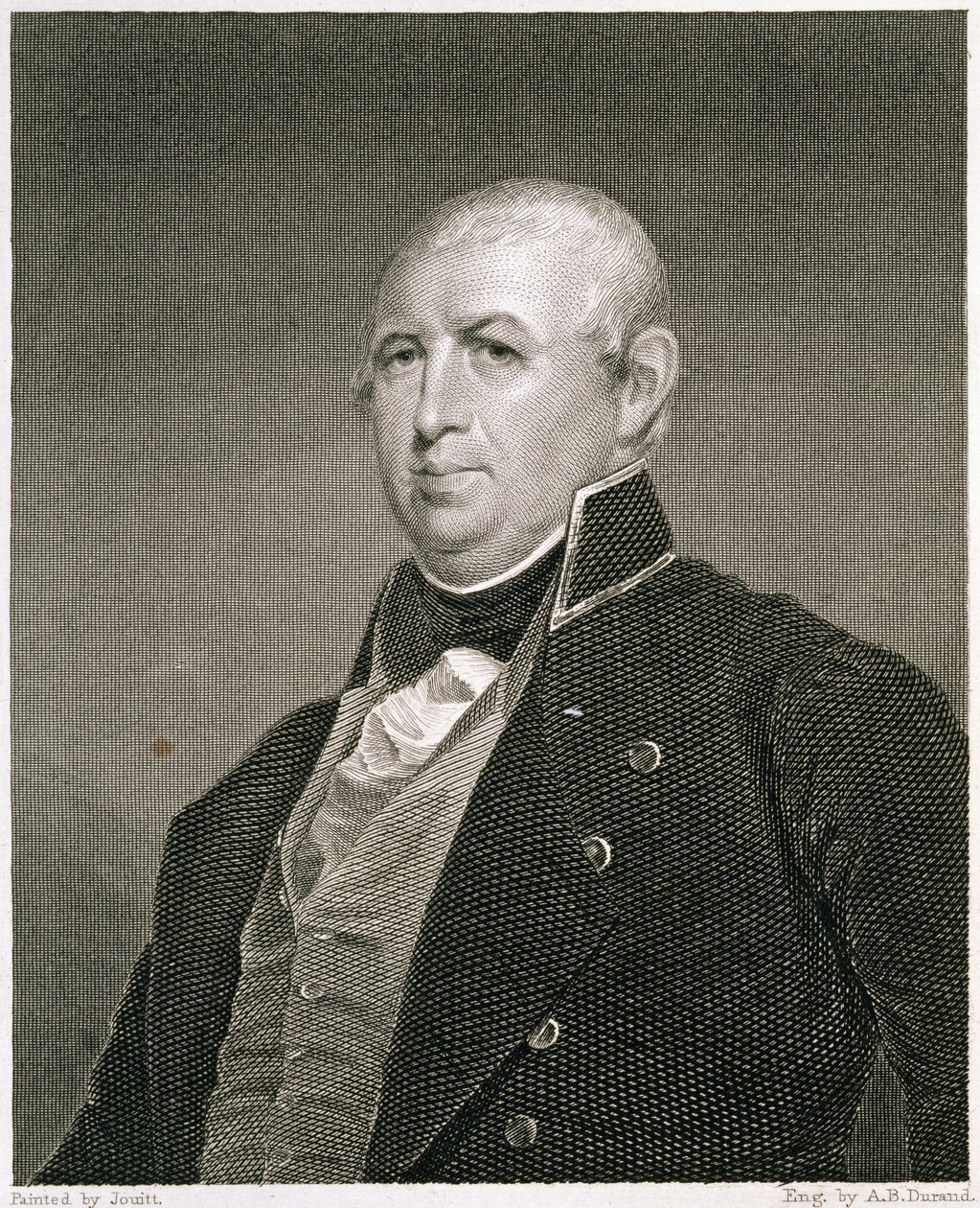 आइजैक शेल्बी (1750-1826) एशर ब्राउन डूरंड (1796-1886) द्वारा उत्कीर्ण द्वारा मैथ्यू हैरिस जौट