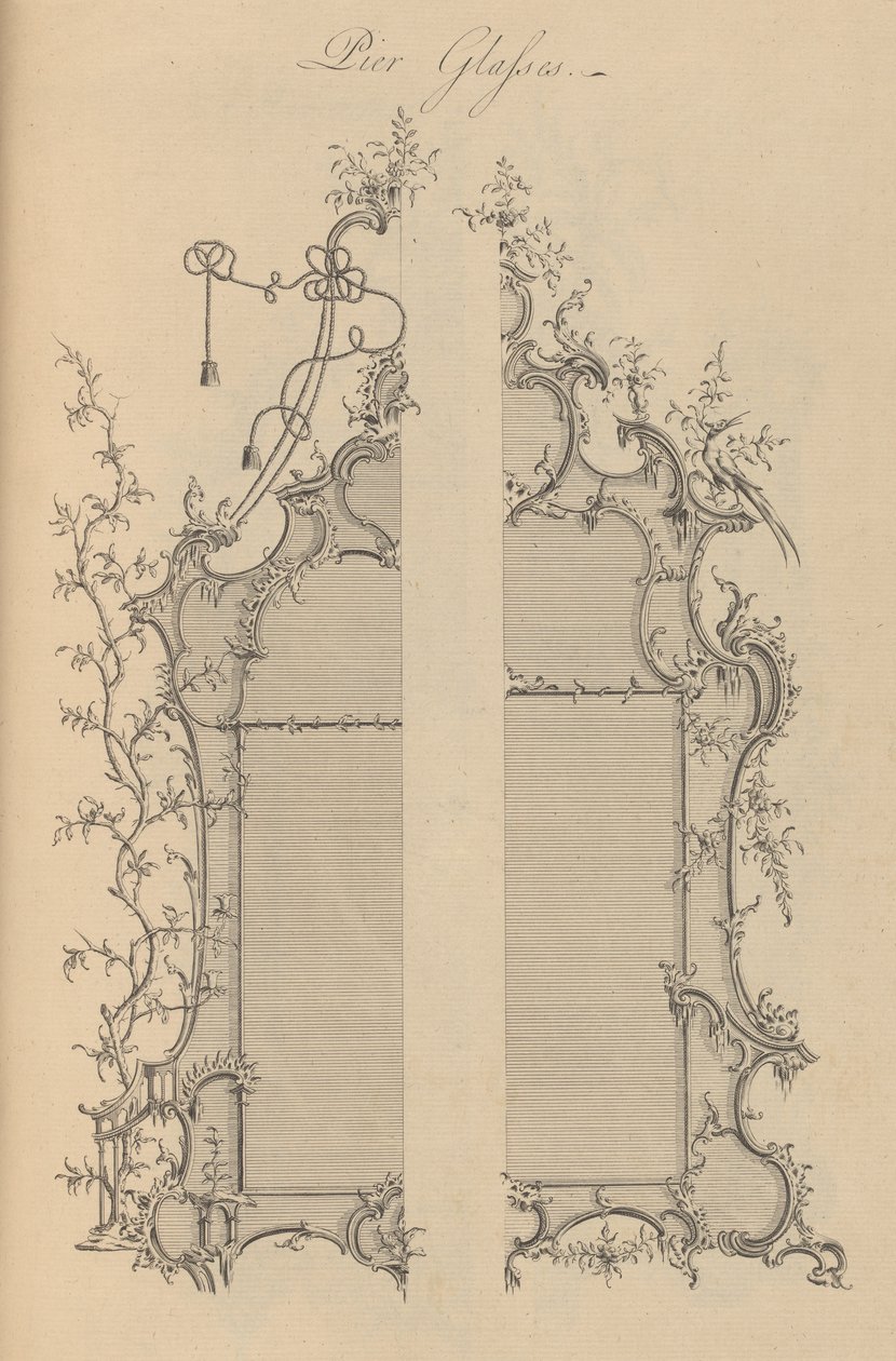 उपयोगी और सजावटी फर्नीचर की एक सामान्य प्रणाली..., 1759-1763। द्वारा मैथ्यू डार्ली