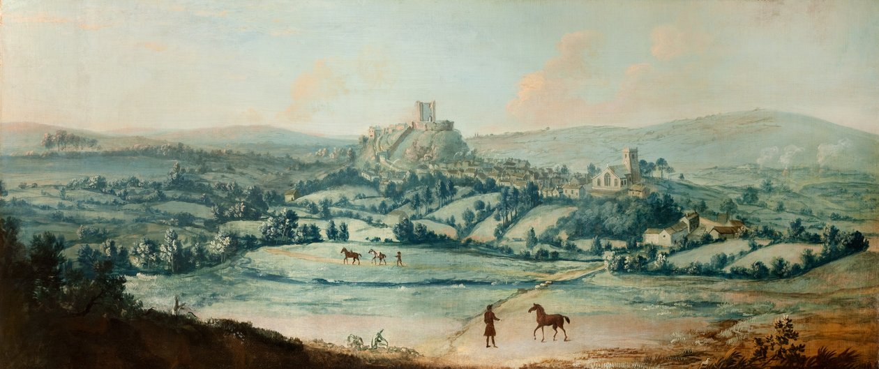 क्लोरेटो का दूर का दृश्य, c.1730 (कैनवास बोर्ड पर तेल) द्वारा मथायस पढ़ें