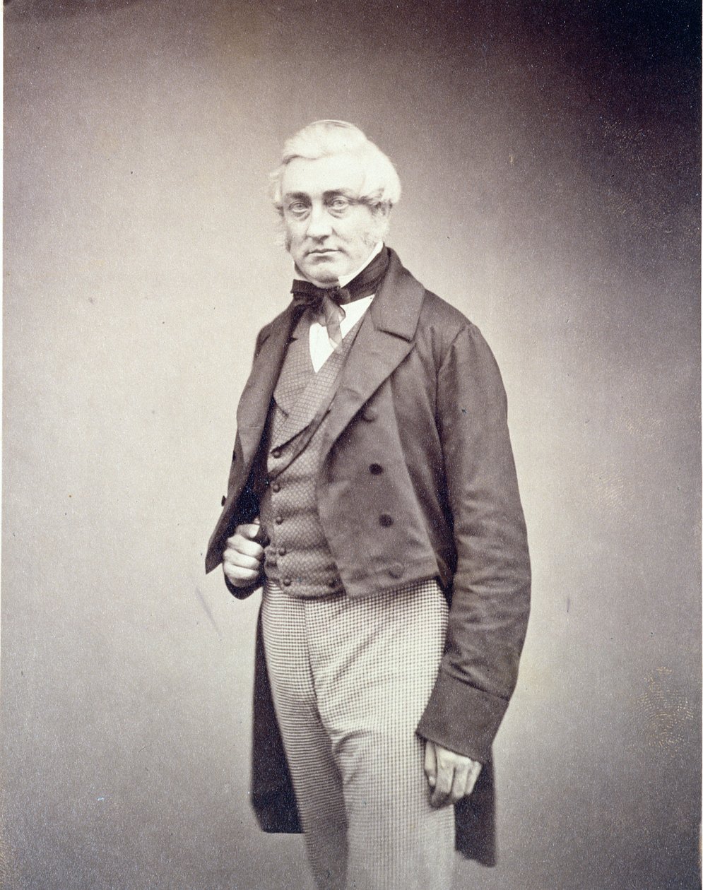 हेनरी बेंस जोन्स (1814-73) c.1850s (एल्बम प्रिंट) द्वारा मल्ल और पॉलीब्लांक
