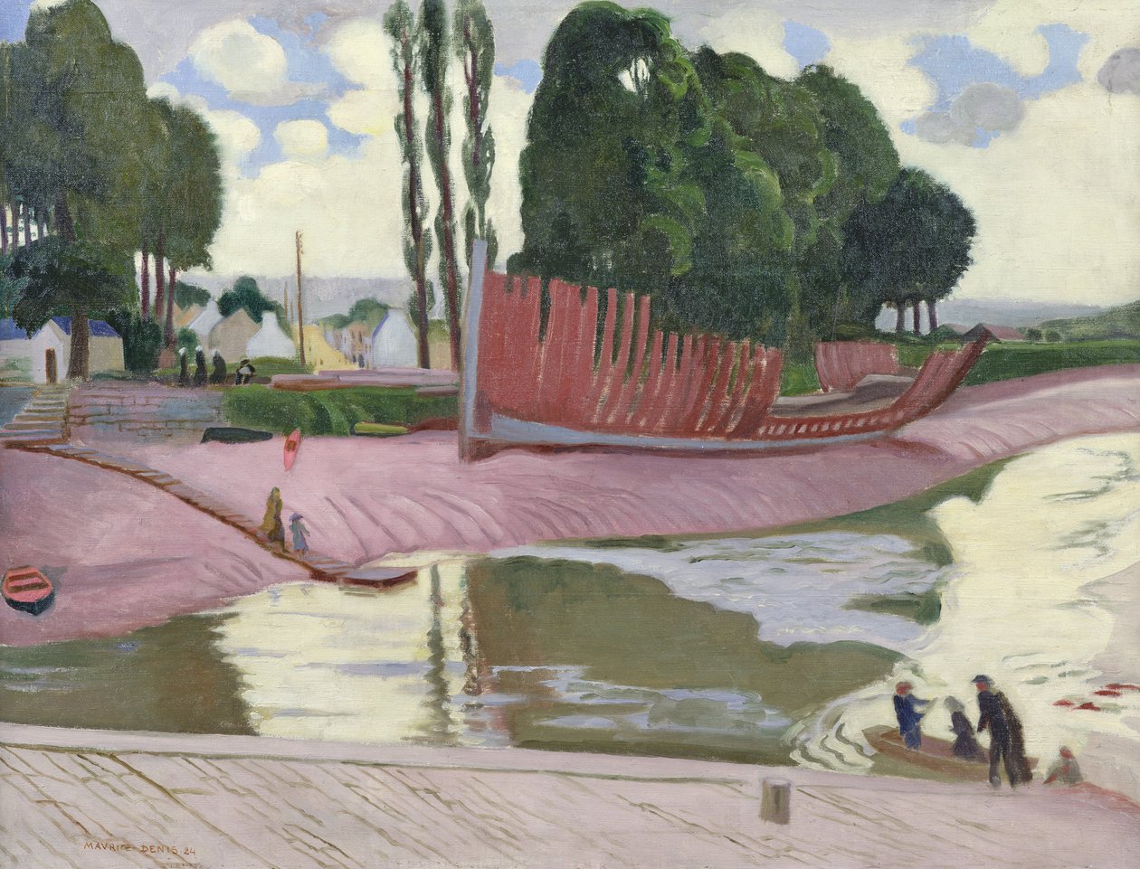 लांडेरियो नदी, 1924 द्वारा मौरिस डेनिस