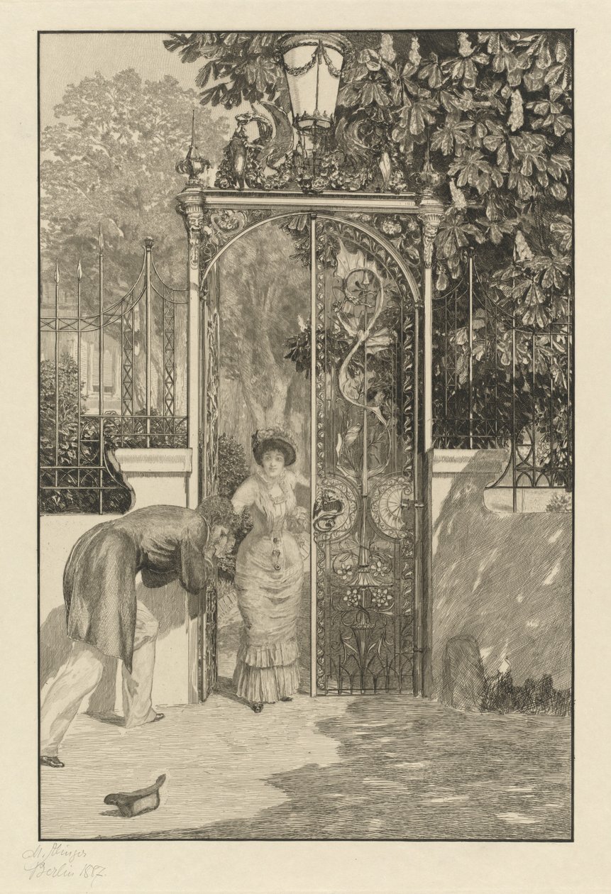 गेट एम थोर, 1887 में। द्वारा मैक्स क्लिंगर