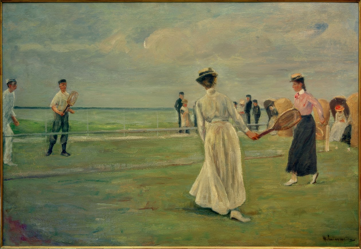M.Liebermann, समुद्र के द्वारा टेनिस खिलाड़ी द्वारा मैक्स लिबरमैन