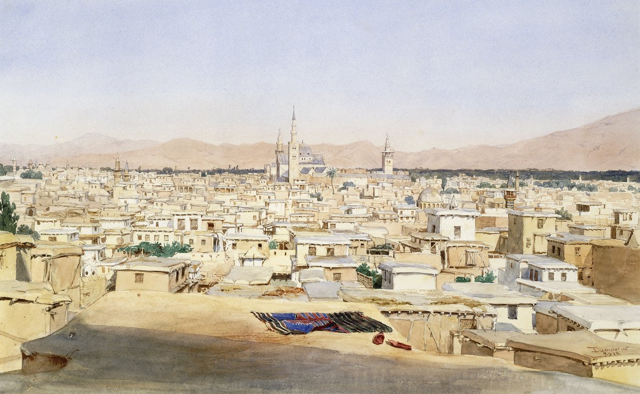 दमिश्क, 1844 द्वारा मैक्स श्मिट