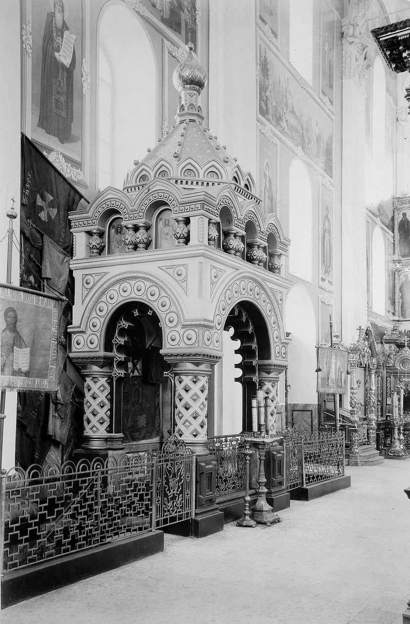 रूस, 1896 में निज़नी नोवगोरोड क्रेमलिन में उद्धारकर्ता कैथेड्रल में मिन्स टॉम्ब। द्वारा मैक्सिम दिमित्री