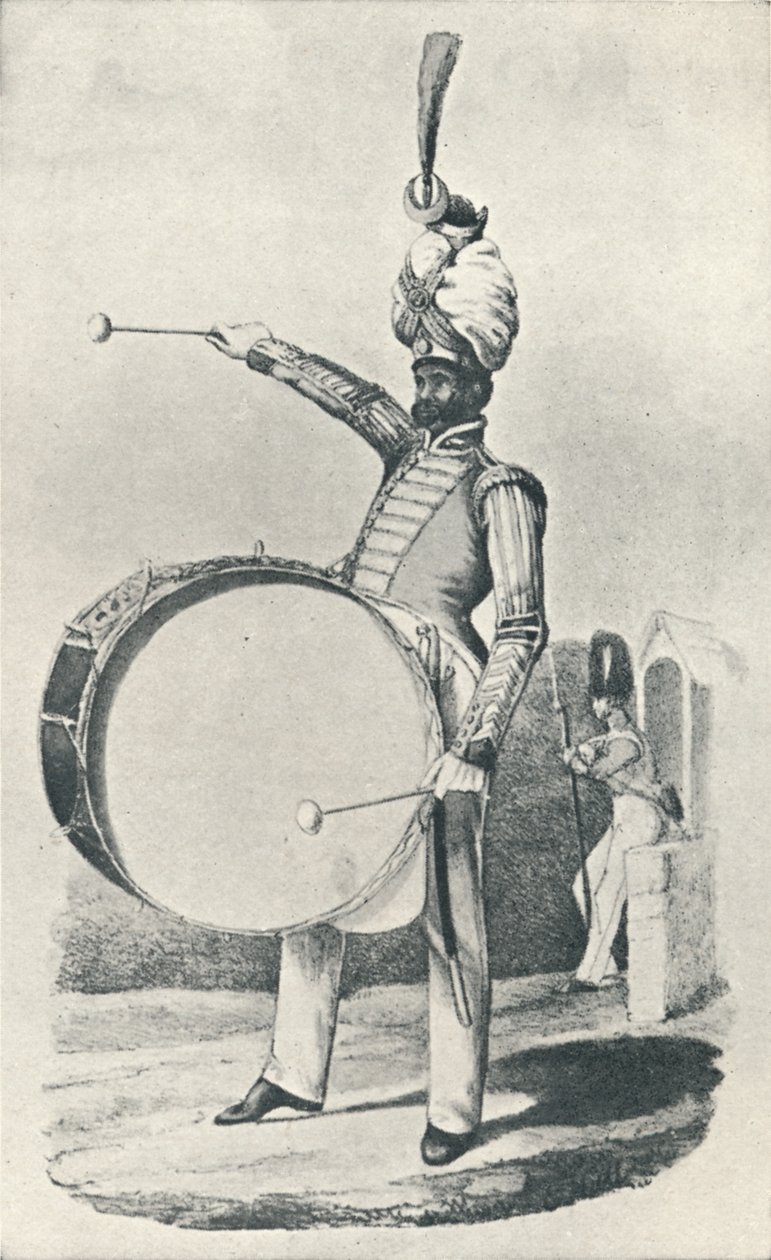 ग्रेनेडियर गार्ड्स, ड्रमर 1829, 1829 1909 द्वारा मैक्सिम गौसी
