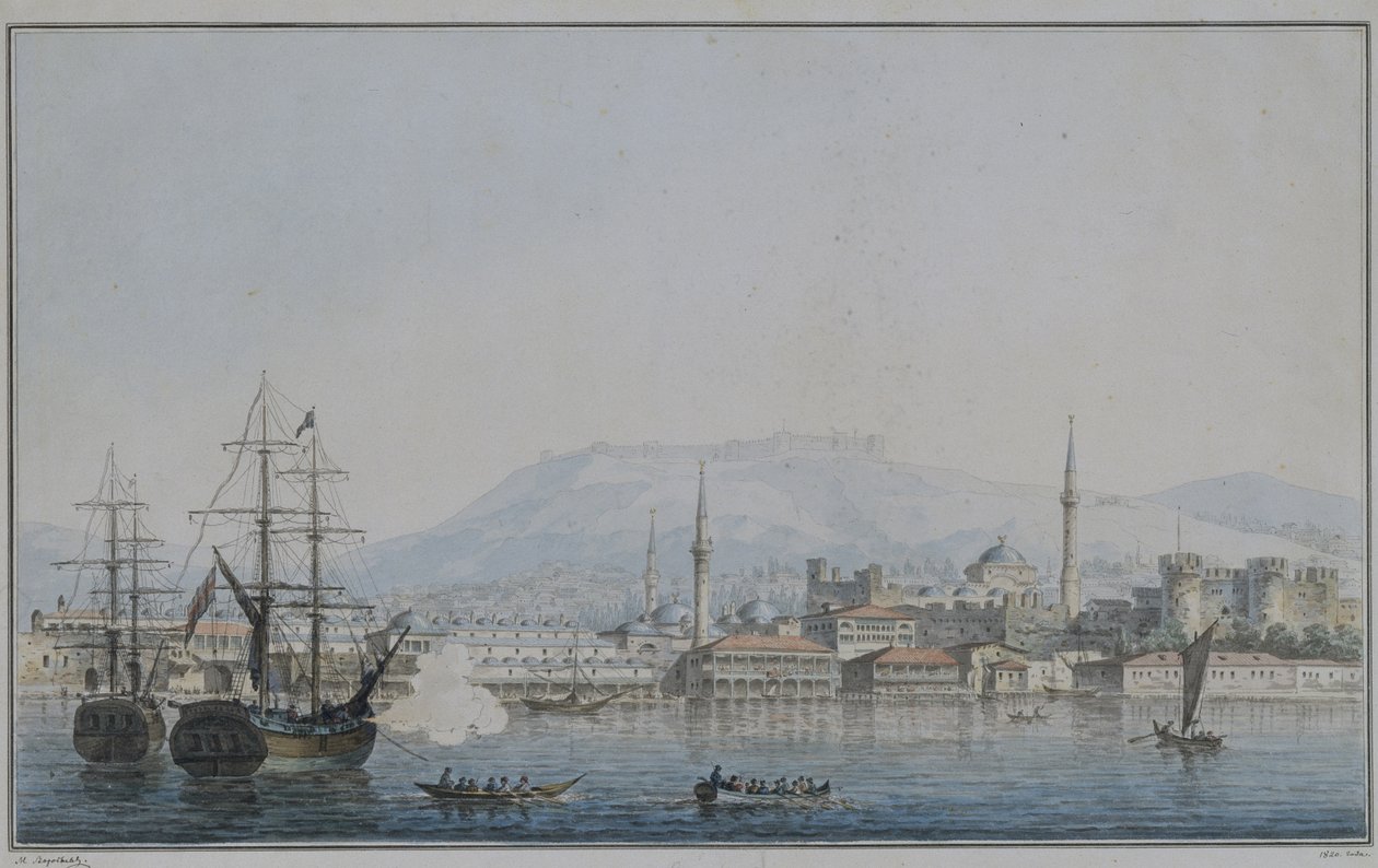 स्मिर्ना, 1820 द्वारा मैक्सिम निकिफोरोविच वोरोबयेव