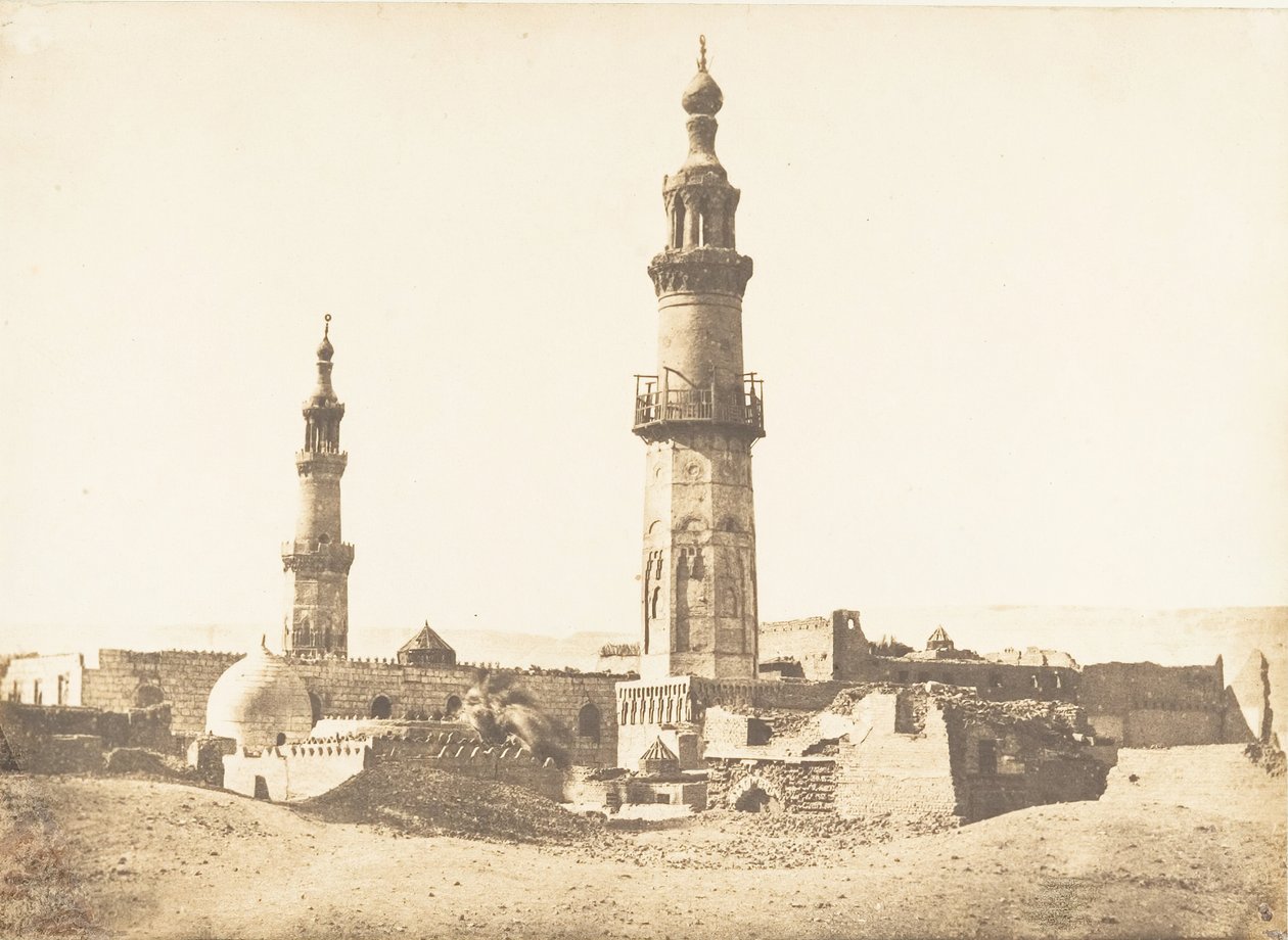 अली-बे की मस्जिद, गिरगेह में, 1849-50। द्वारा मैक्सिम डू कैंप