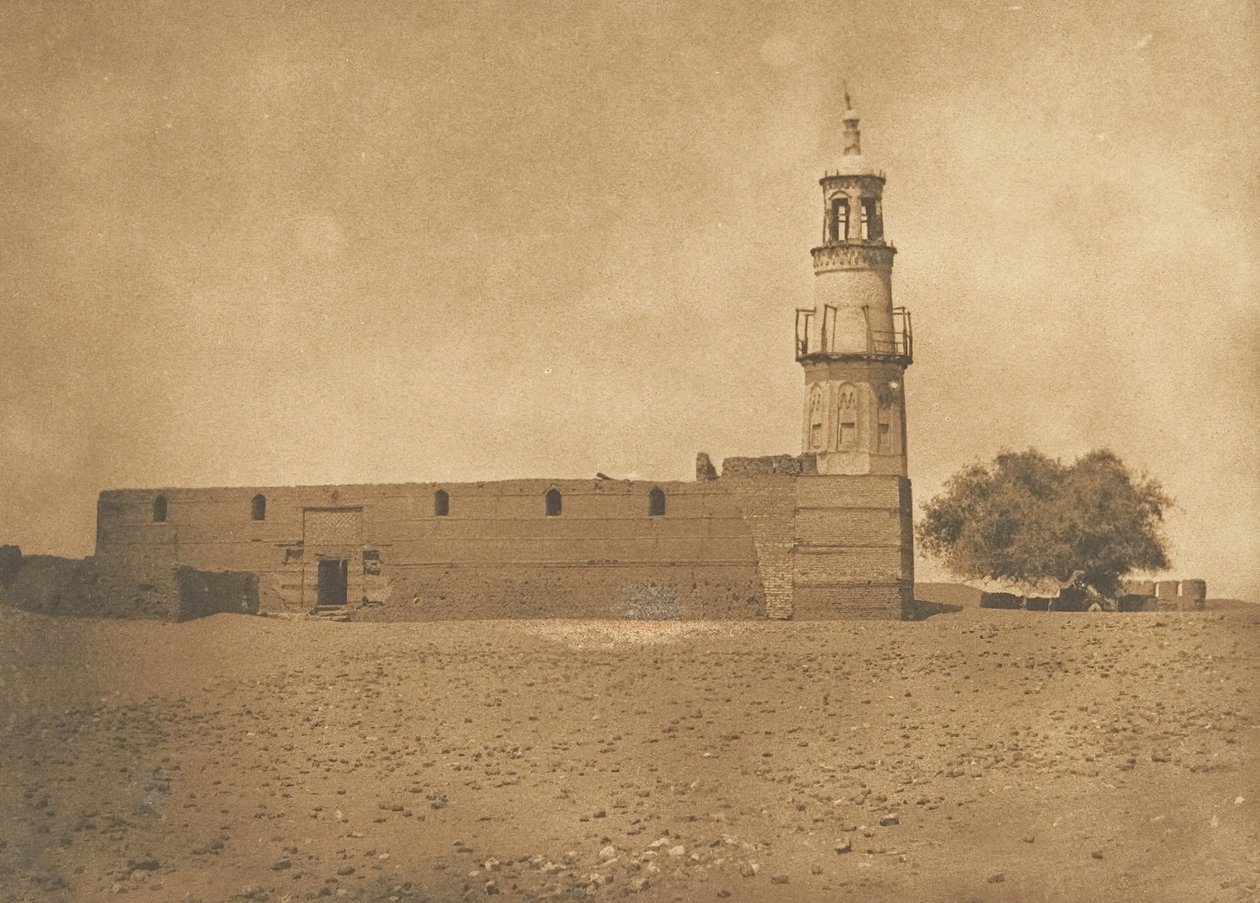 हाऊ डायस्पोलिस पर्व की मस्जिद, 1849-50। द्वारा मैक्सिम डू कैंप