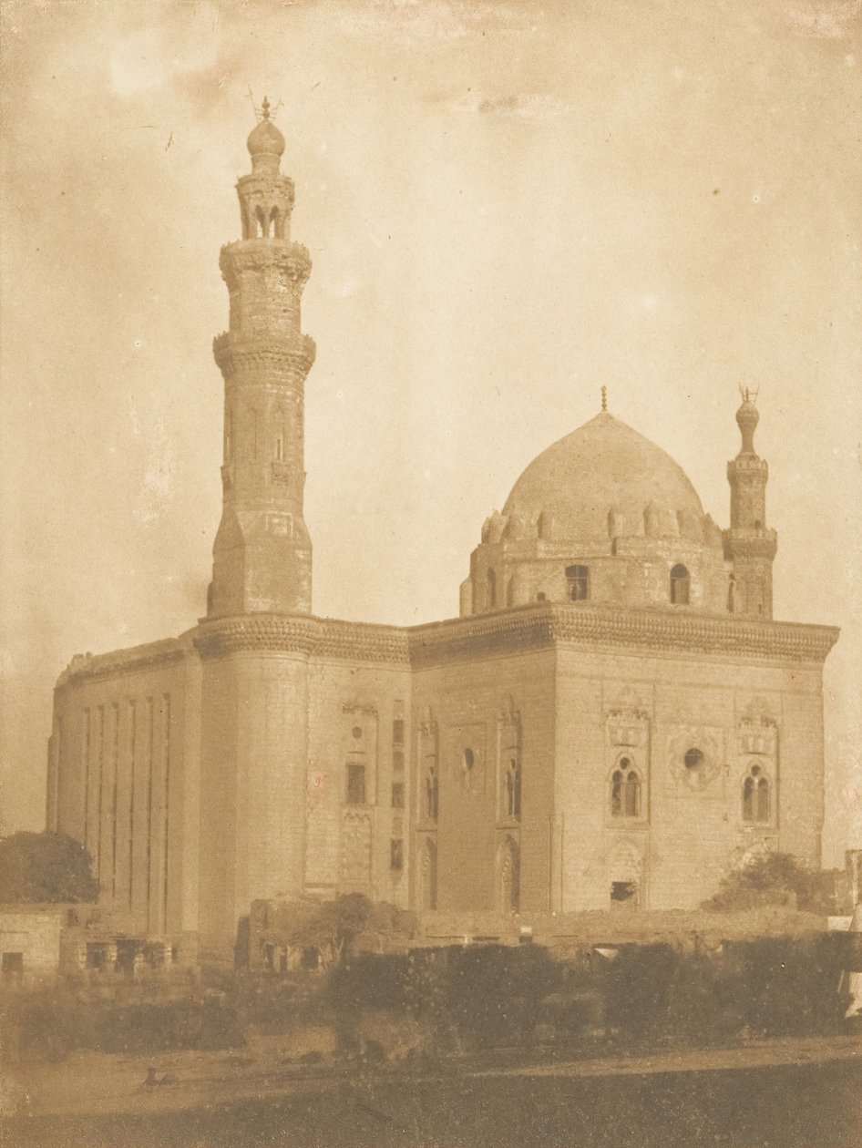 सुल्तान हकन की मस्जिद, रौमेलिच स्क्वायर, काहिरा, 13 दिसंबर, 1849। द्वारा मैक्सिम डू कैंप