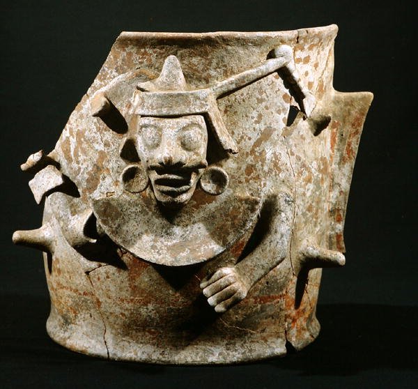 Iximche, ग्वाटेमाला, पोस्टक्लासिक अवधि (900-1521) (मिट्टी के बरतन) से धूप जलाने वाला द्वारा माया मय