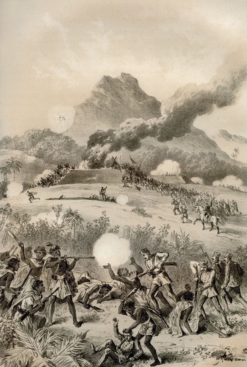 माओरी रिडाउट लेना, माओरी वार्स, 1845-1873 1879 द्वारा McFarlane और Erskine