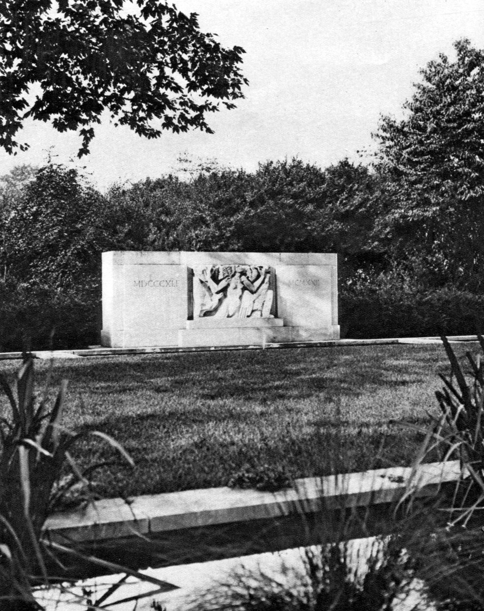 हाइड पार्क पक्षी अभयारण्य और हडसन मेमोरियल, लंदन, 1926-1927 द्वारा McLeish