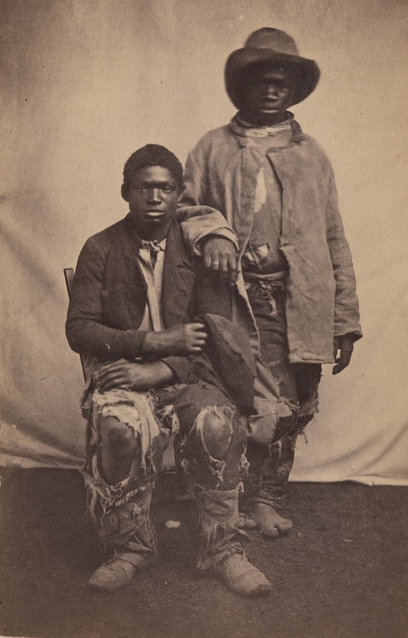 1863 में बैटन रूज, लुइसियाना में हमारे स्काउट और गाइड, 1863। द्वारा मैकफर्सन और ओलिवर।