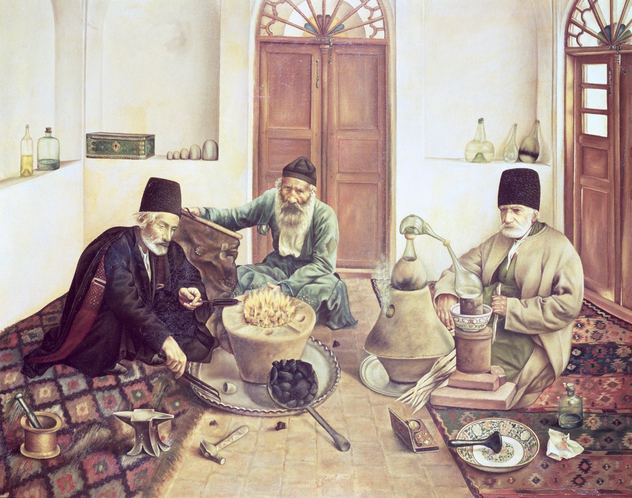 अल्केमिस्ट, 1893 द्वारा मेहदी