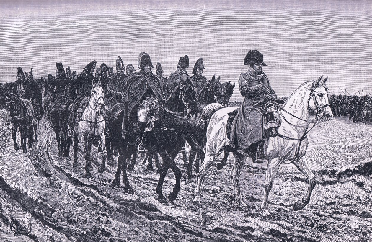 मास्को ईस्वी 1812 से पीछे हटना द्वारा Meissonier