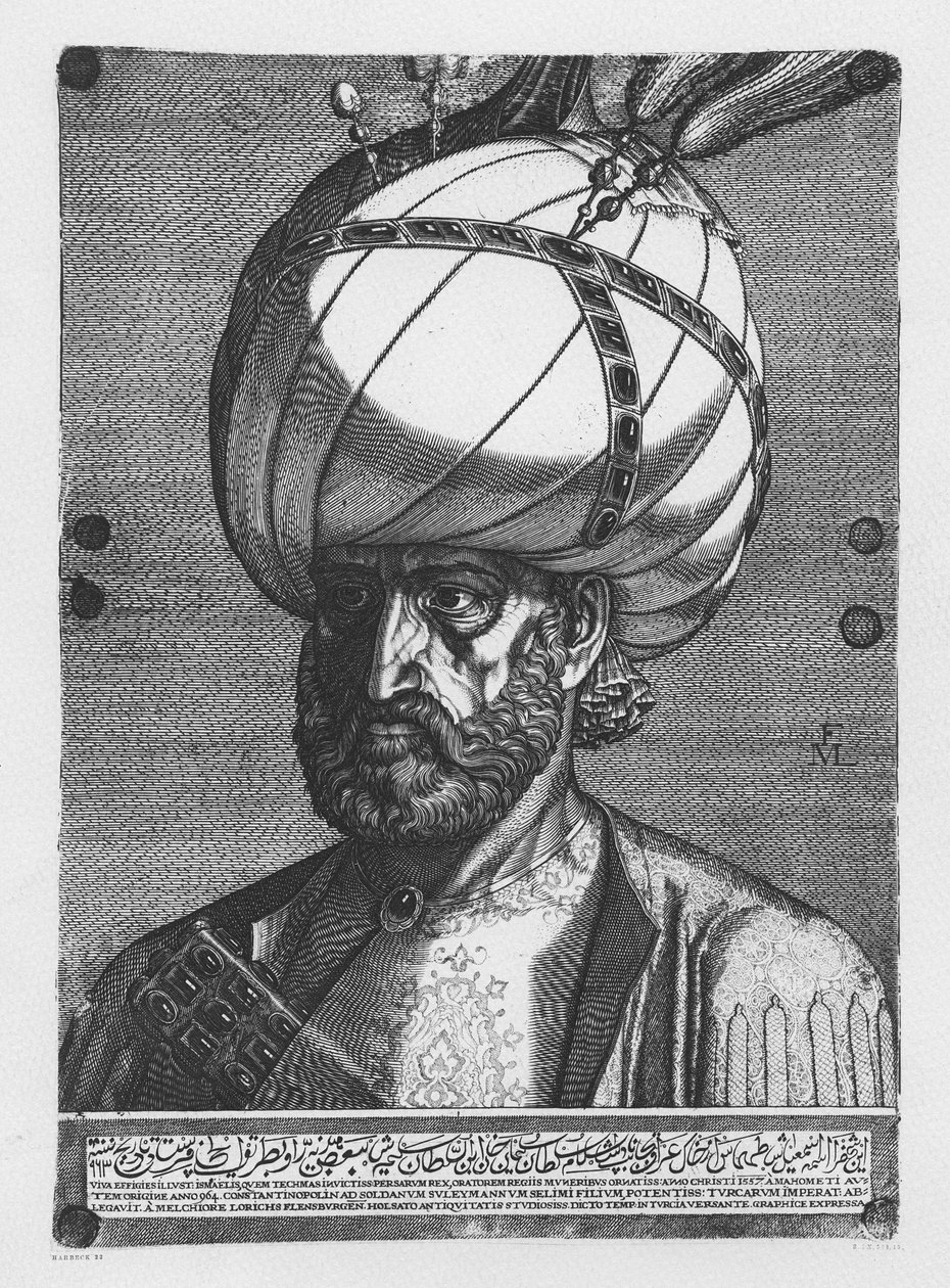 सुलेमान शानदार, 1557 द्वारा Melchior लोरक