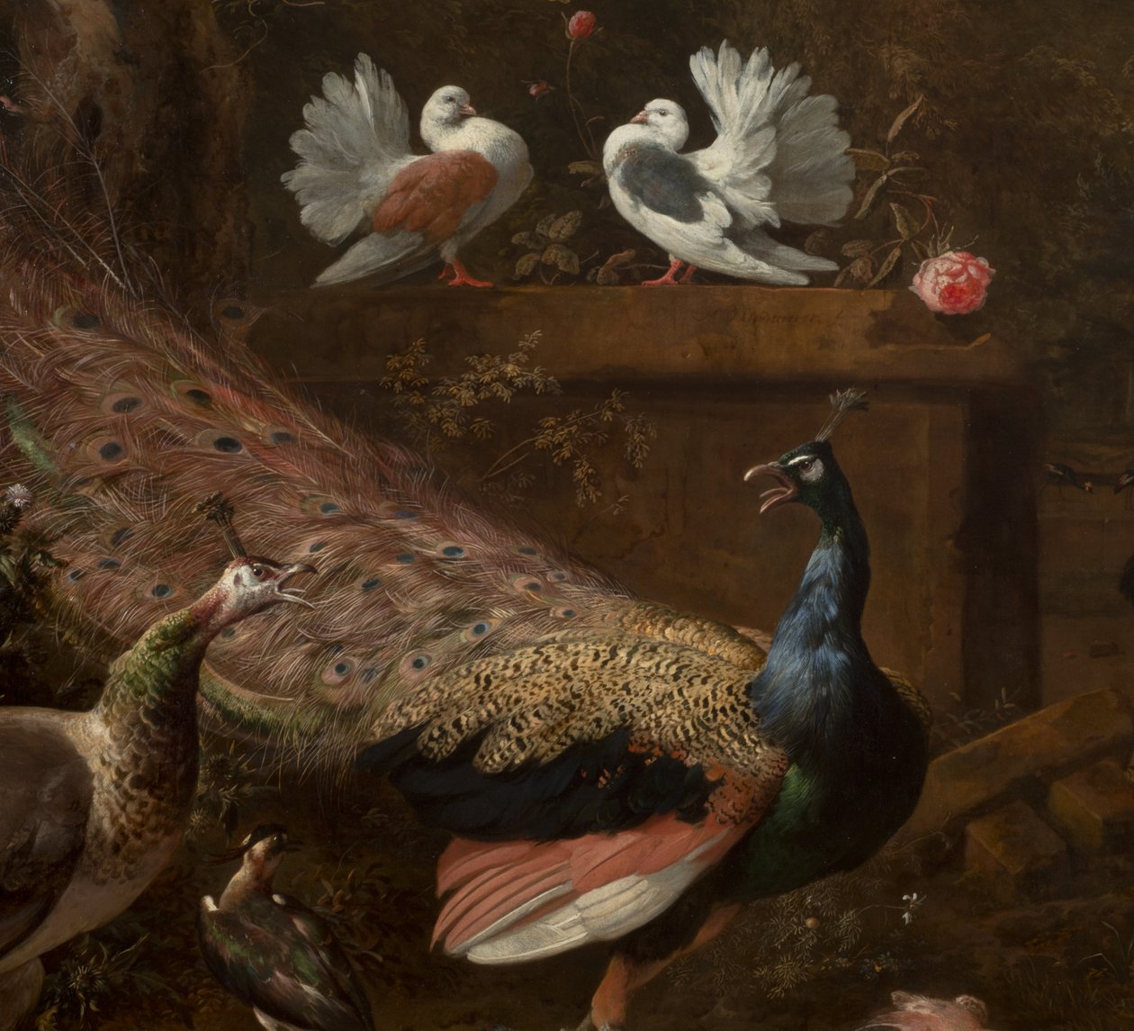 मेनगार्इ से विस्तार, c.1680 द्वारा मेल्चिओर डी होंडेकोटर