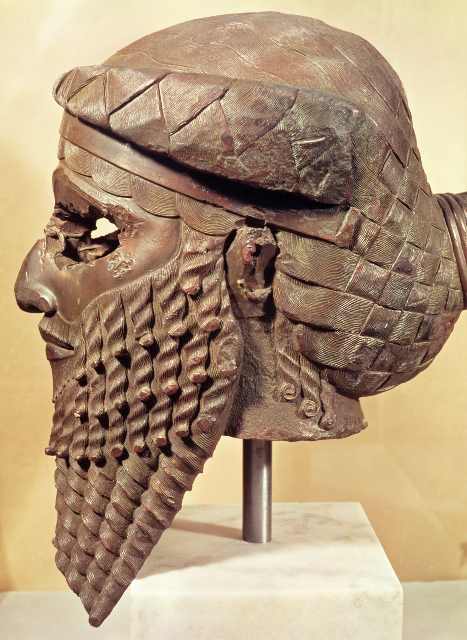 सरगुन I (c.2334-2279 ईसा पूर्व) के प्रमुख 2400-2200 ईसा पूर्व (तांबा) (187024 भी देखें) द्वारा मेसोपोटेमिया