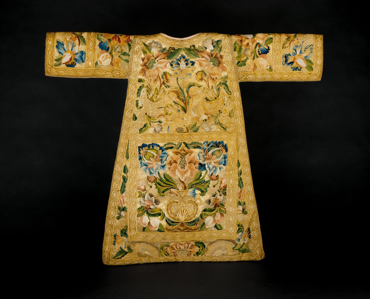 Deacon's Dalmatic (बाहरी परिधान), c.1730 (वस्त्र) द्वारा मैक्सिकन स्कूल