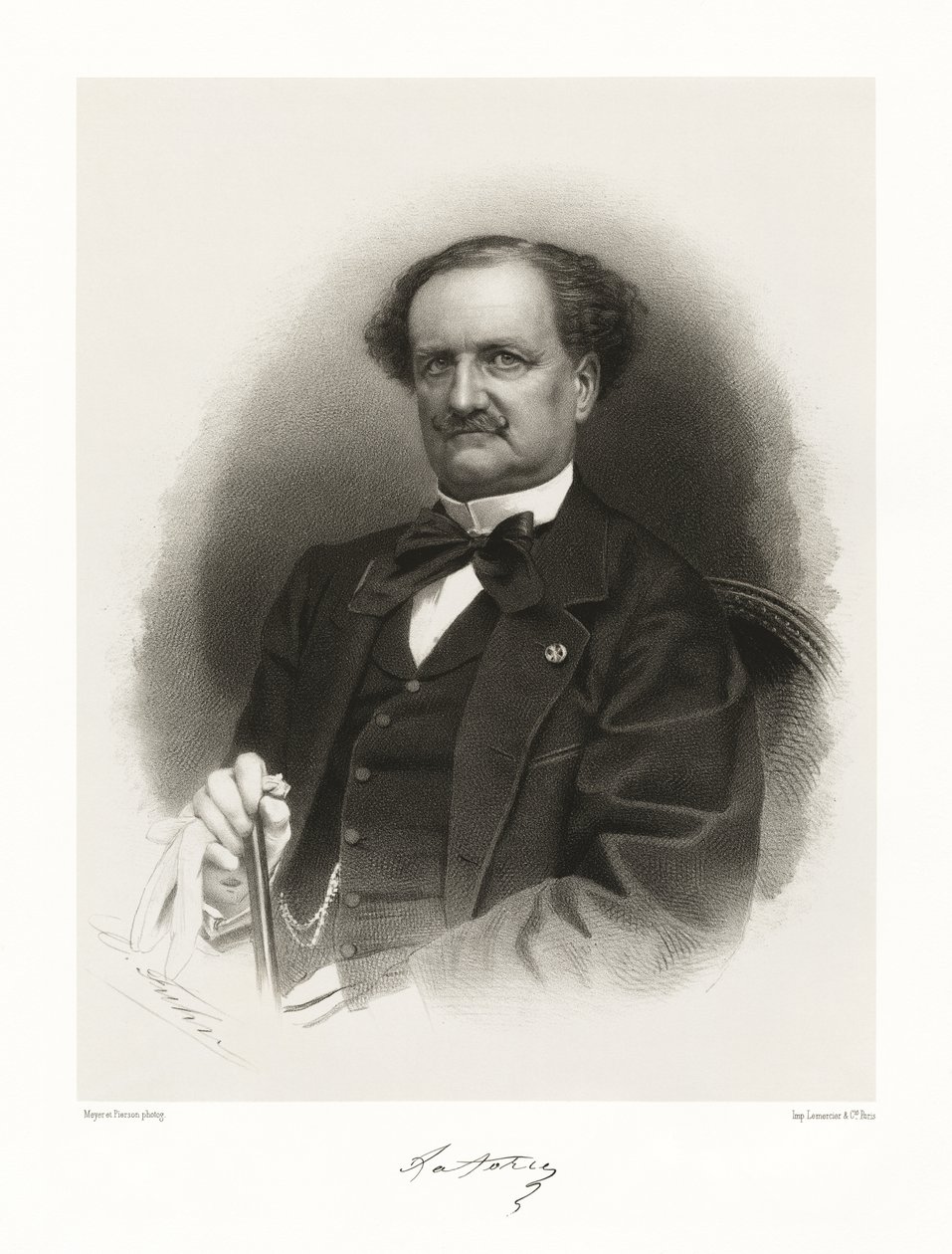 अगस्टे ल्यूक नोमपर गौमोंट ड्यूक ऑफ फोर्ज, 1865-66 द्वारा मेयर और पीयरसन