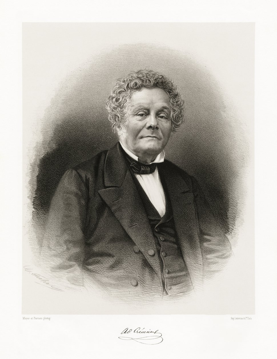 आइजैक एडोल्फ क्रेमीक्स, 1865-66 द्वारा मेयर और पीयरसन