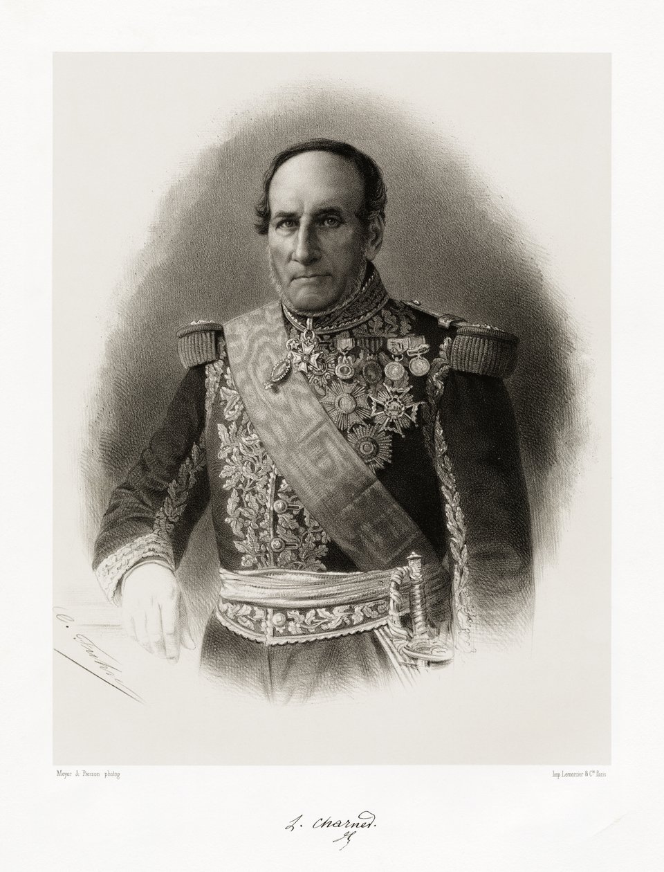 लियोनार्ड विक्टर जोसेफ चेरनर, 1865-66 द्वारा मेयर और पीयरसन