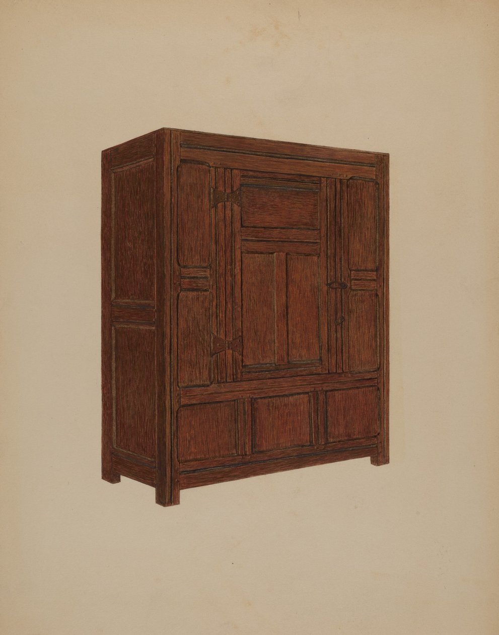 अलमारी, सी. 1937. द्वारा मेयर गोल्डबाम