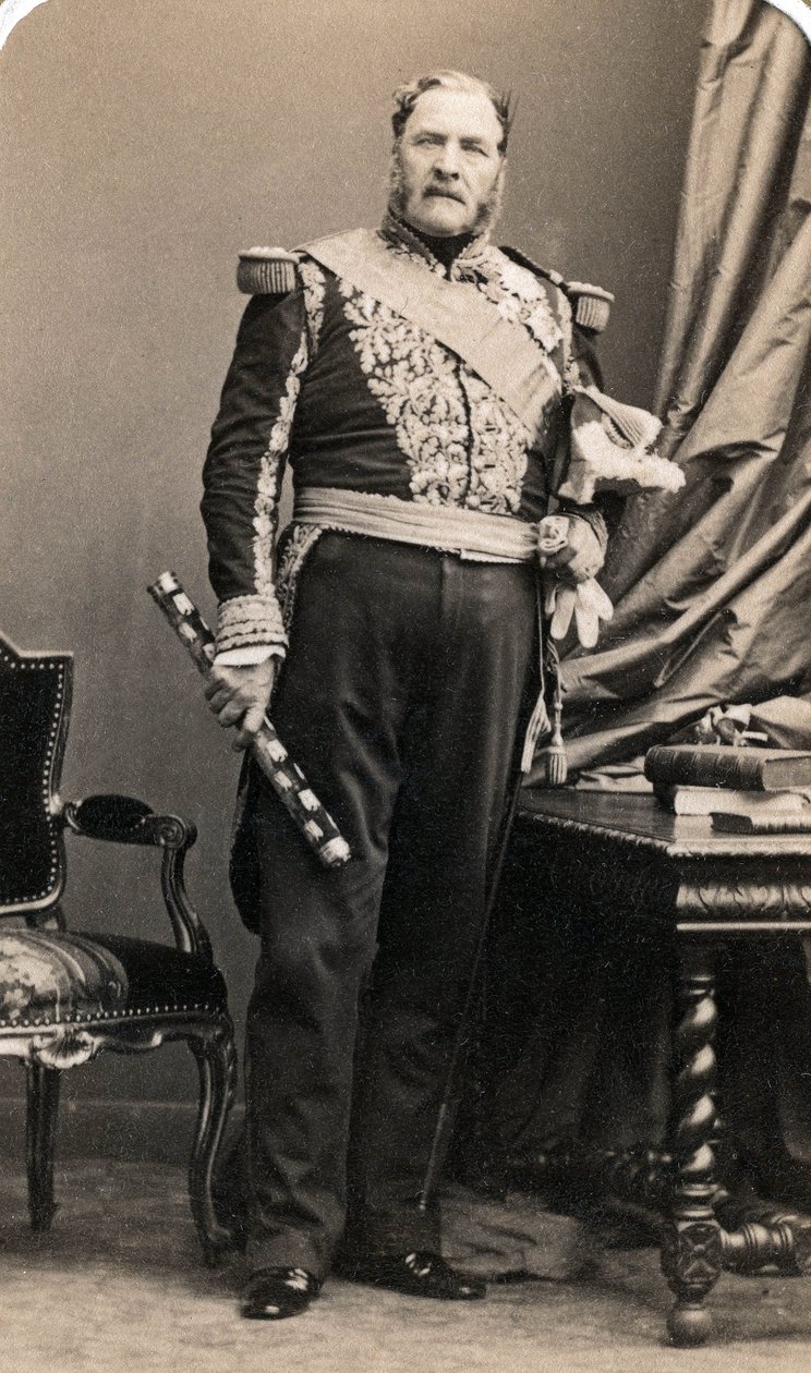 मारेचल फ़ोरी का पोर्ट्रेट (1804-1872)। मेयर और पियर्सन की तस्वीर द्वारा मेयर और पीयरसन