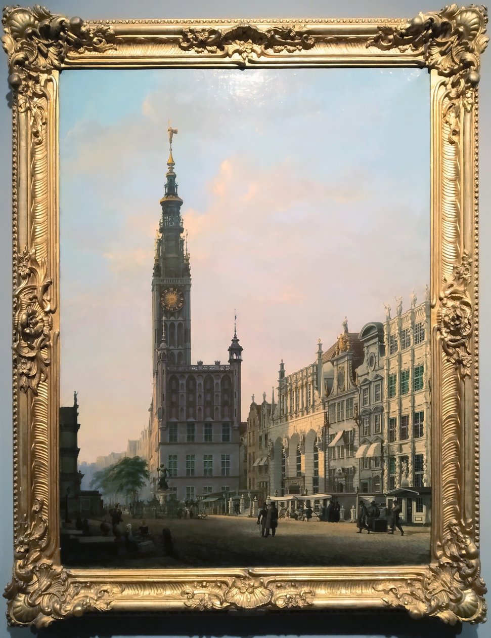 लंबे बाजार Gdańsk में द्वारा माइकल कार्ल ग्रेगोरोवियस