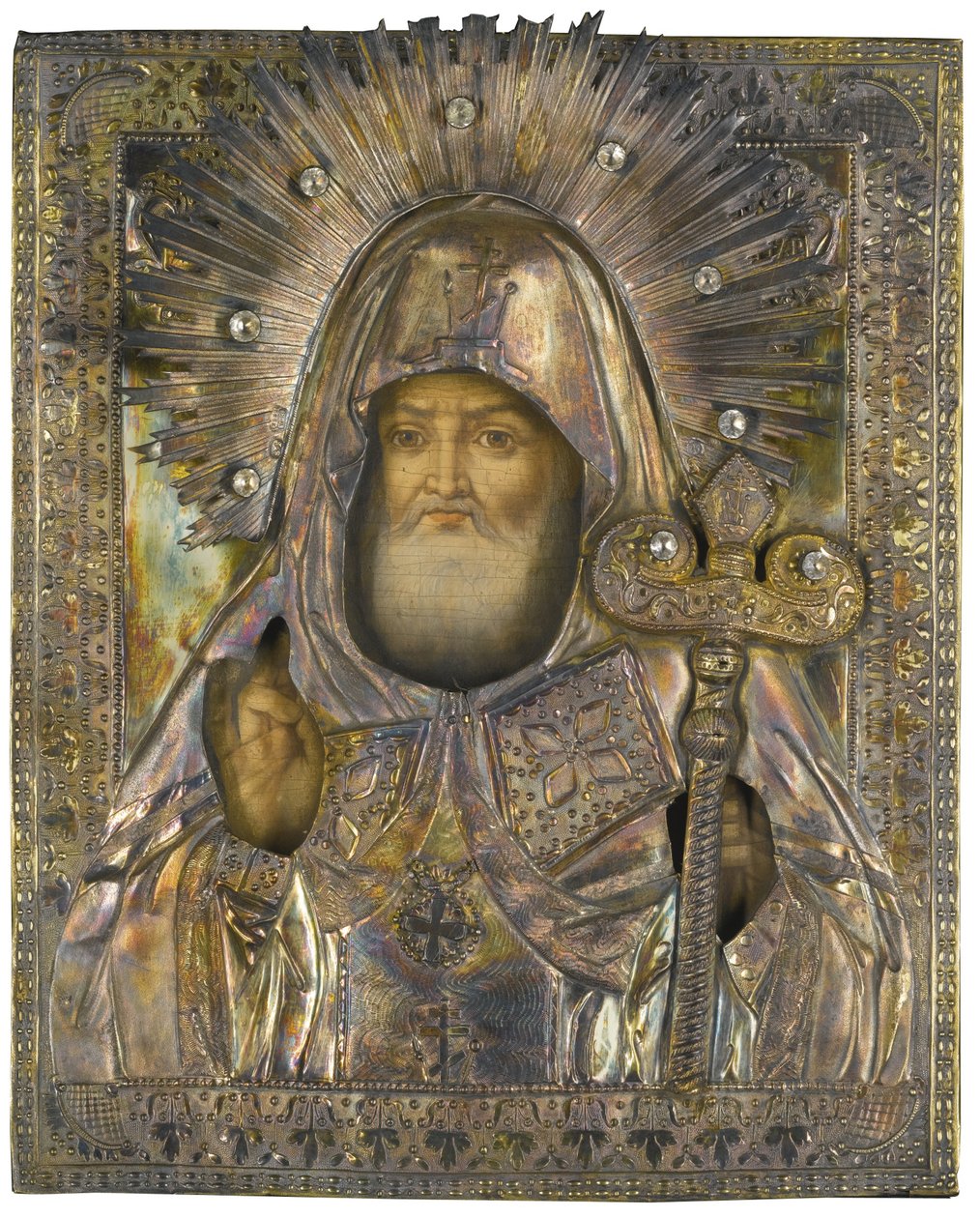 वोरोनिश के संत मित्रोफ़ान, 1835 द्वारा मिखाइल वासिलीविच बोरोडुलिन