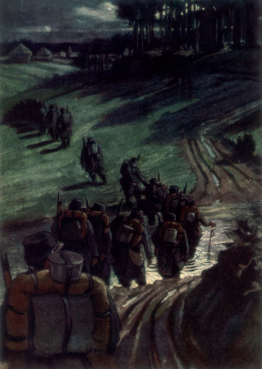 ऑफ द ट्रेंच, 1915, 1926। द्वारा मिशेल