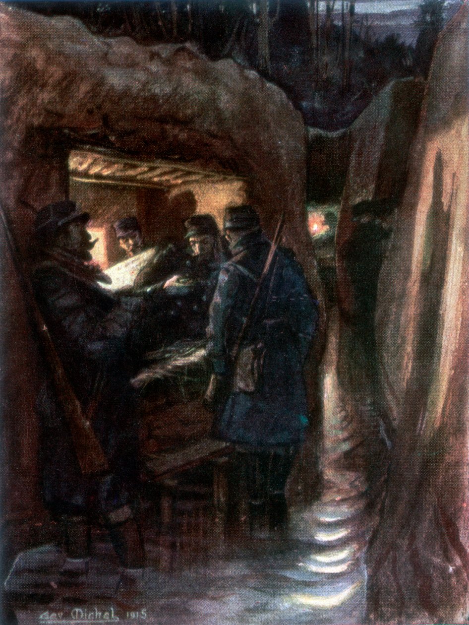 कमांडर, कगना, फ्रांस, 1915, 1926। द्वारा मिशेल