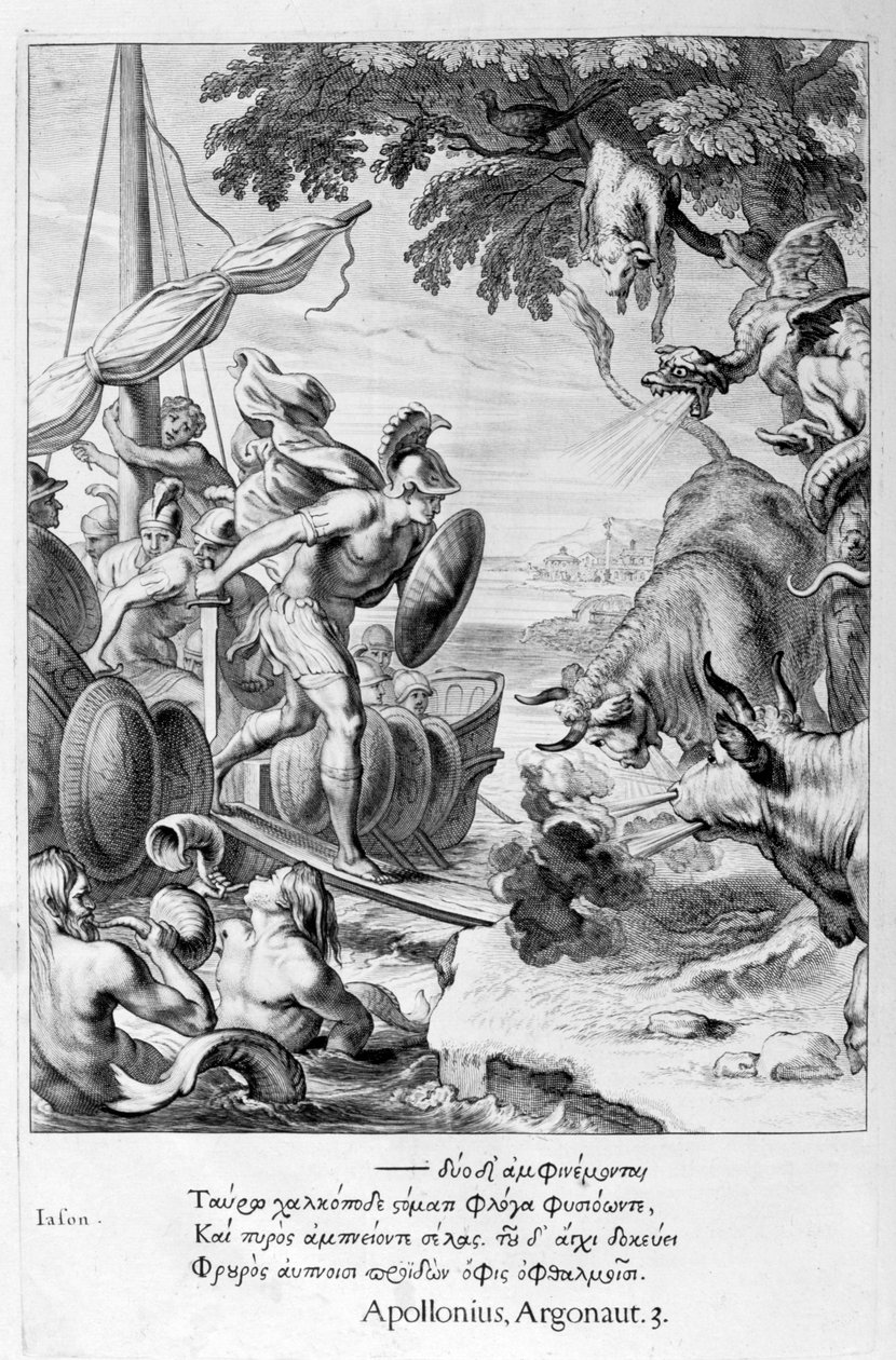 जेसन और अर्गोनॉट्स, 1655 द्वारा मिशेल डी मारोलस