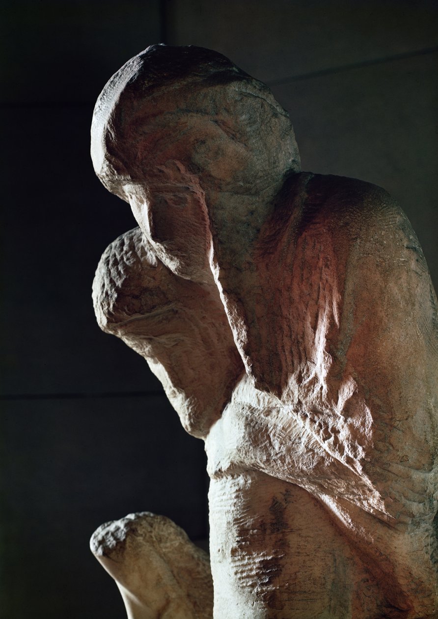Pietà को प्रमुख संगमरमर के रोंडिनी विस्तार के रूप में जाना जाता है द्वारा माइकल एंजेलो बुओनारोती