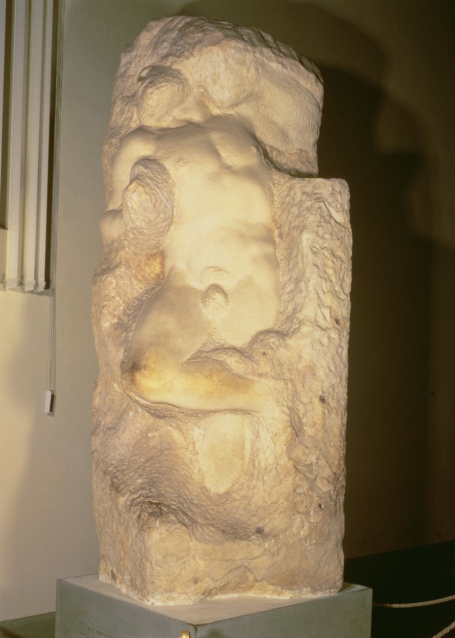 जागृति दास, c.1520-23 (संगमरमर) द्वारा माइकल एंजेलो बुओनारोती