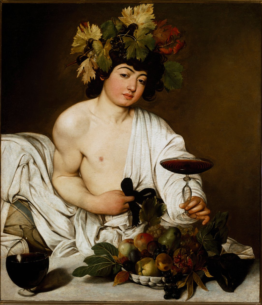 Bacchus द्वारा माइकल एंजेलो मर्सी दा कारवागियो