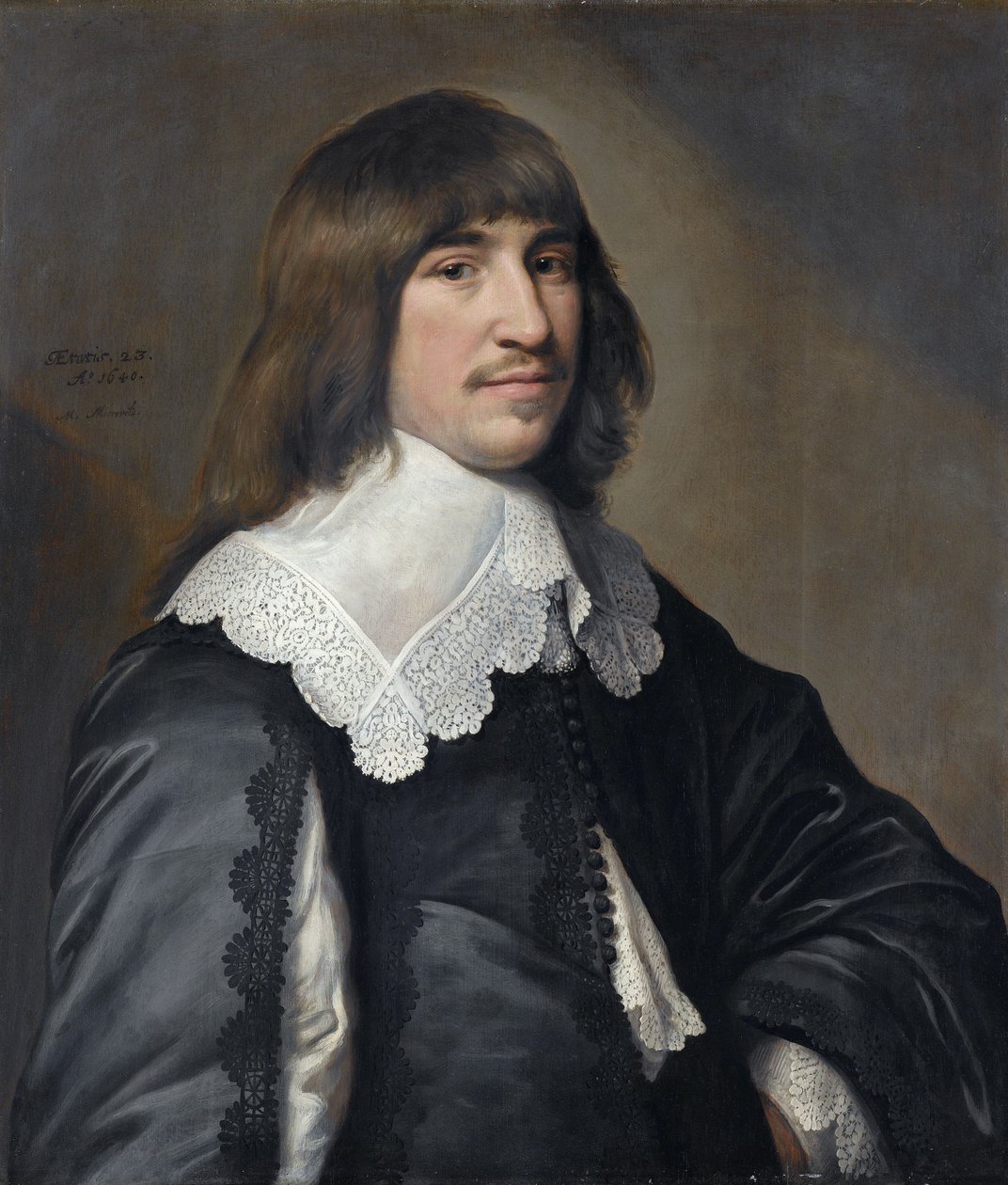 हेंड्रिक हूफ्ट का चित्रण (1617-1678) द्वारा मिचेल जांज़ वैन मिरेवेल्ट