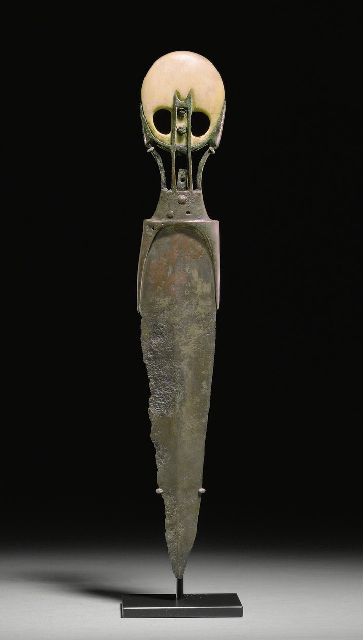 डैगर, 12 वीं - 13 वीं राजवंश, c.1991-1640 ईसा पूर्व द्वारा मध्य साम्राज्य मिस्र