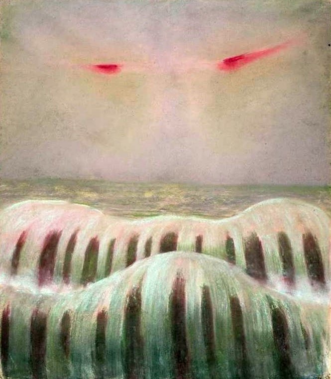 Deluge - सीस्केप। द्वारा मिकालोजस कॉन्स्टेंटिनस iurlionis