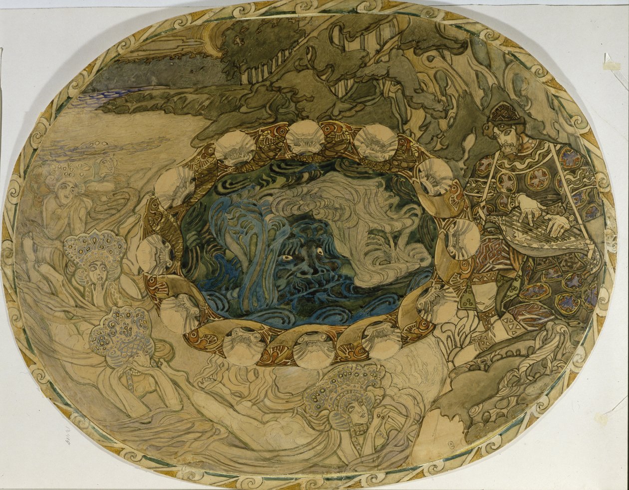 Sadko, 1899-1900 द्वारा मिखाइल अलेक्जेंड्रोविच व्रुबेल