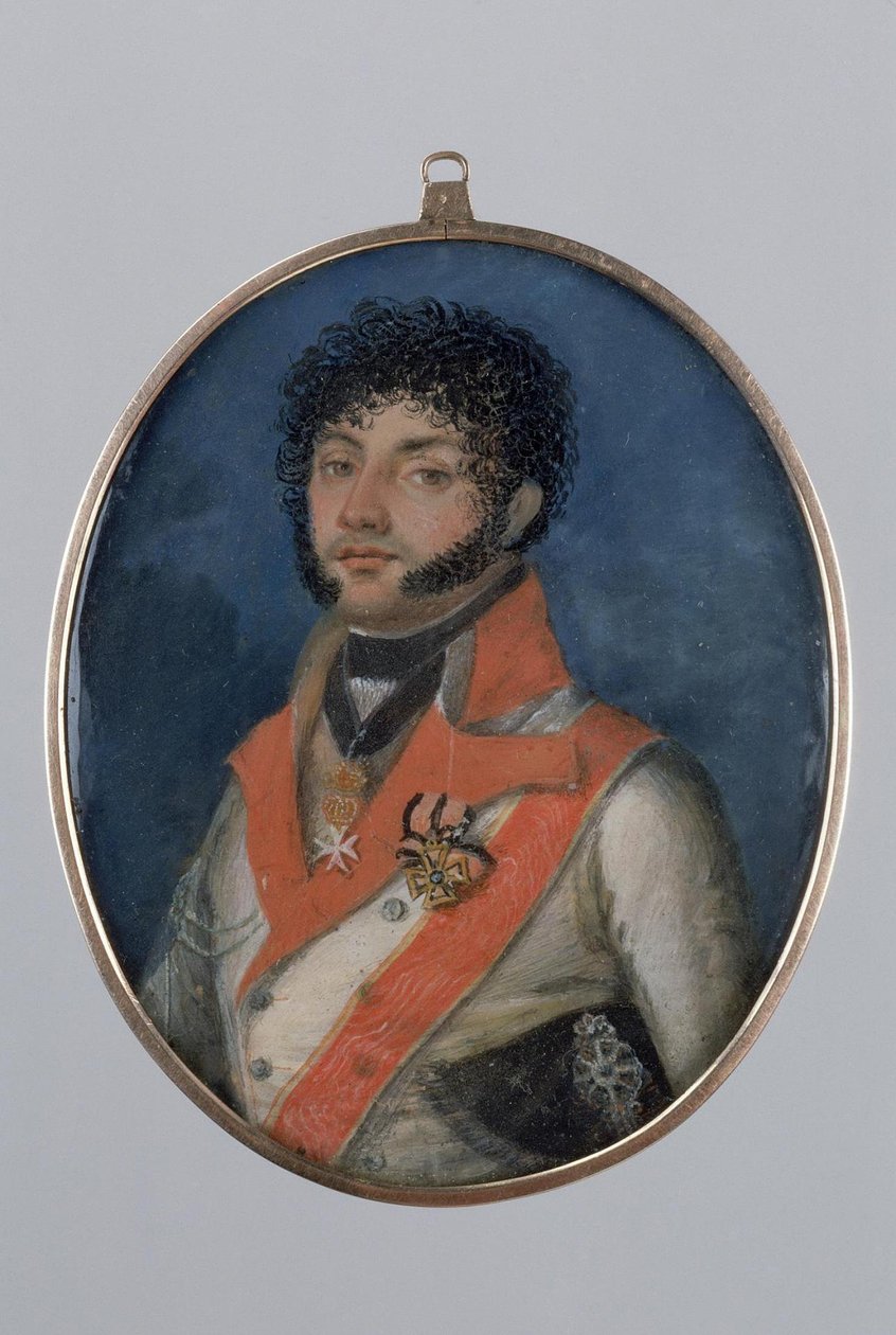 फ्योडोर पेत्रोविच उरॉव का पोर्ट्रेट 1773-1824, 1803 द्वारा मिखाइल मिखाइलोविच ज़त्सेपिन