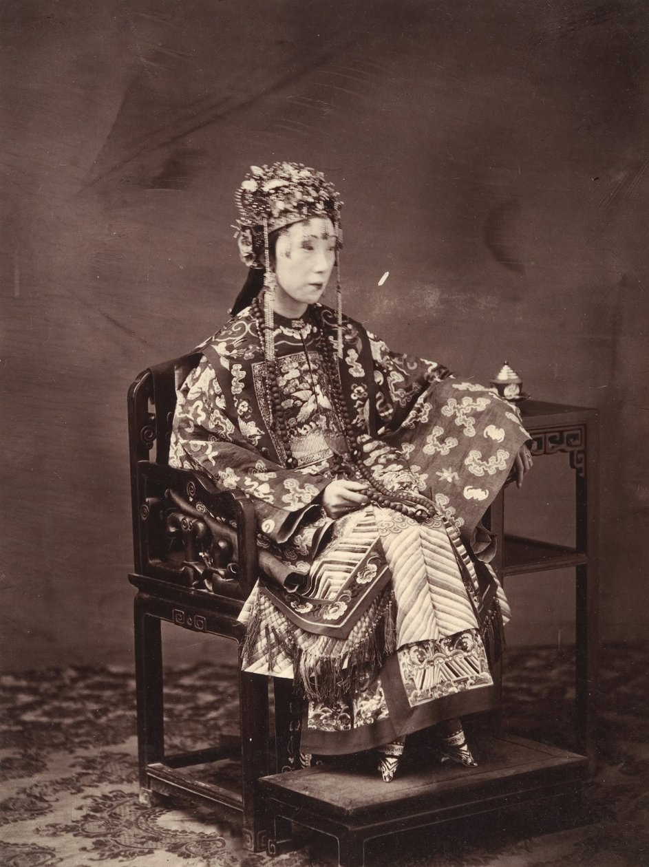 मंदारिन पत्नी, 1860-1863। द्वारा मिल्टन एम। मिलर