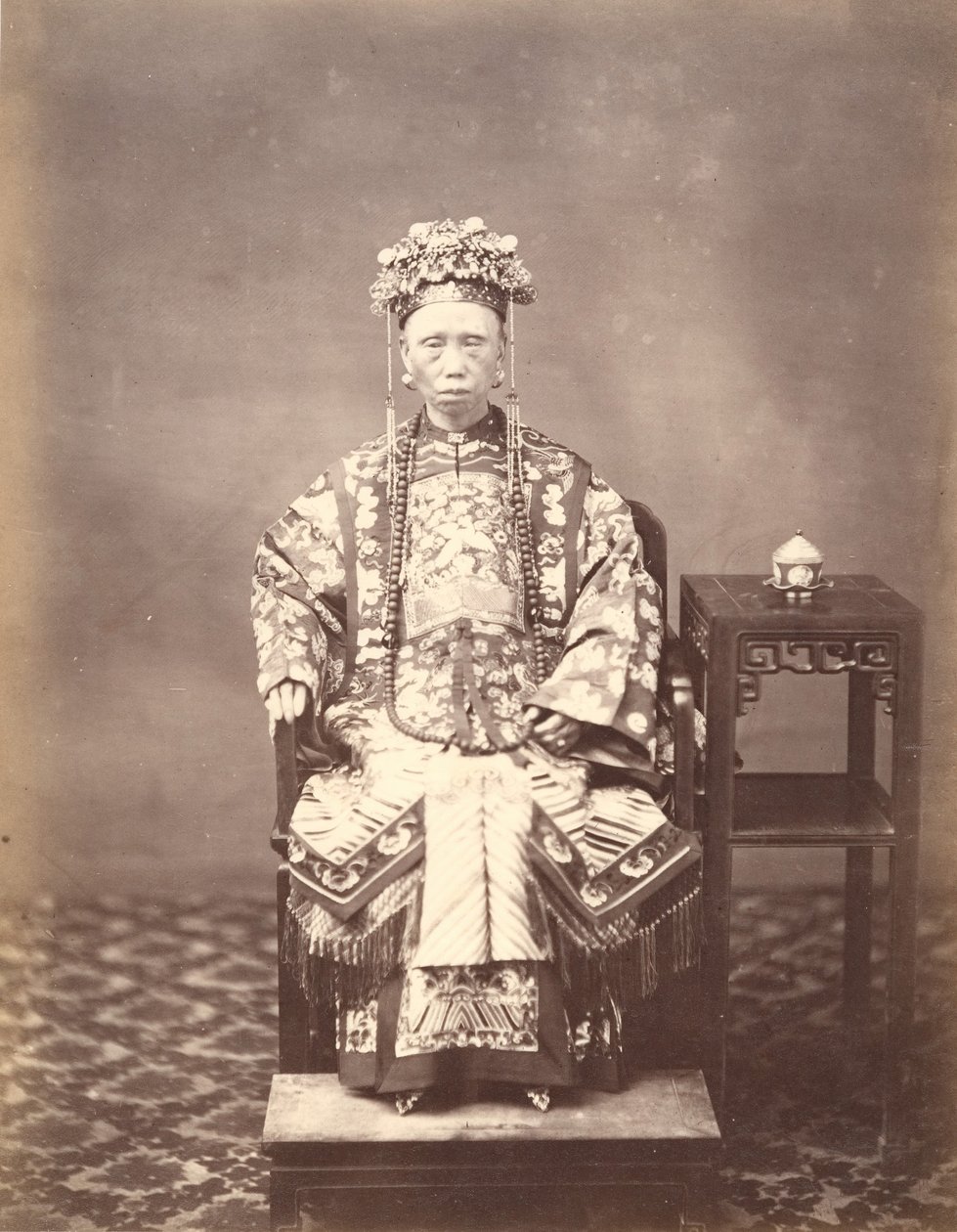 मंदारिन पत्नी, 1861-1863। द्वारा मिल्टन एम। मिलर