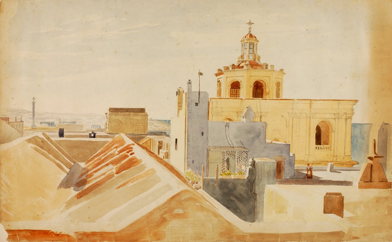माल्टा, 1844। द्वारा माइनर किलबोर्न केलॉग
